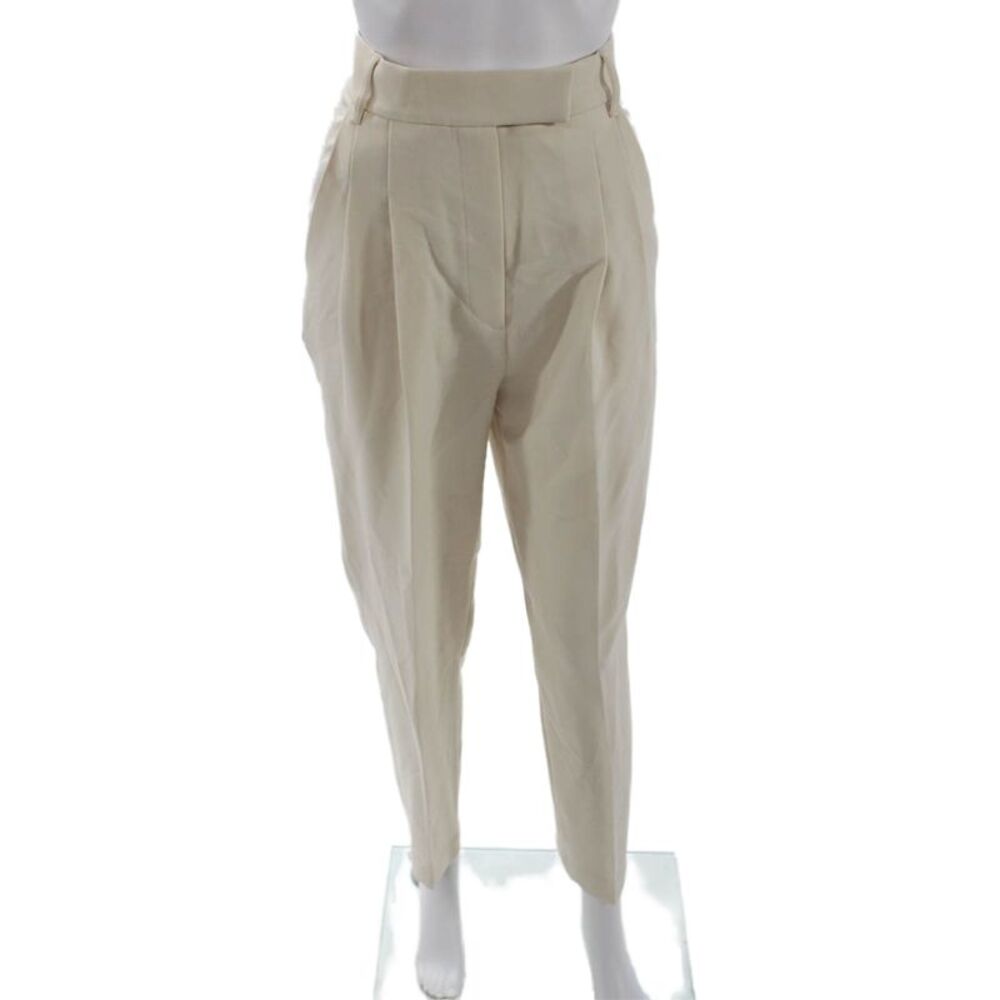 Pixie Market Womens Cropped Dress Pants Beige Size XS